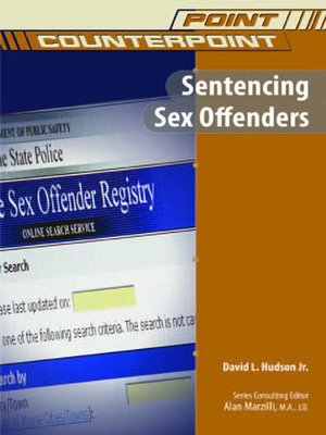 cover image of Sentencing Sex Offenders